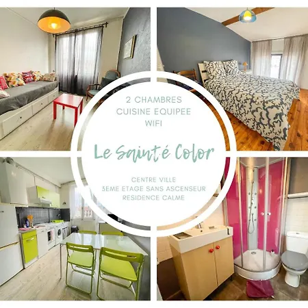 Le Saint'& Color - Wifi - Close To Center - T3 Apartamento